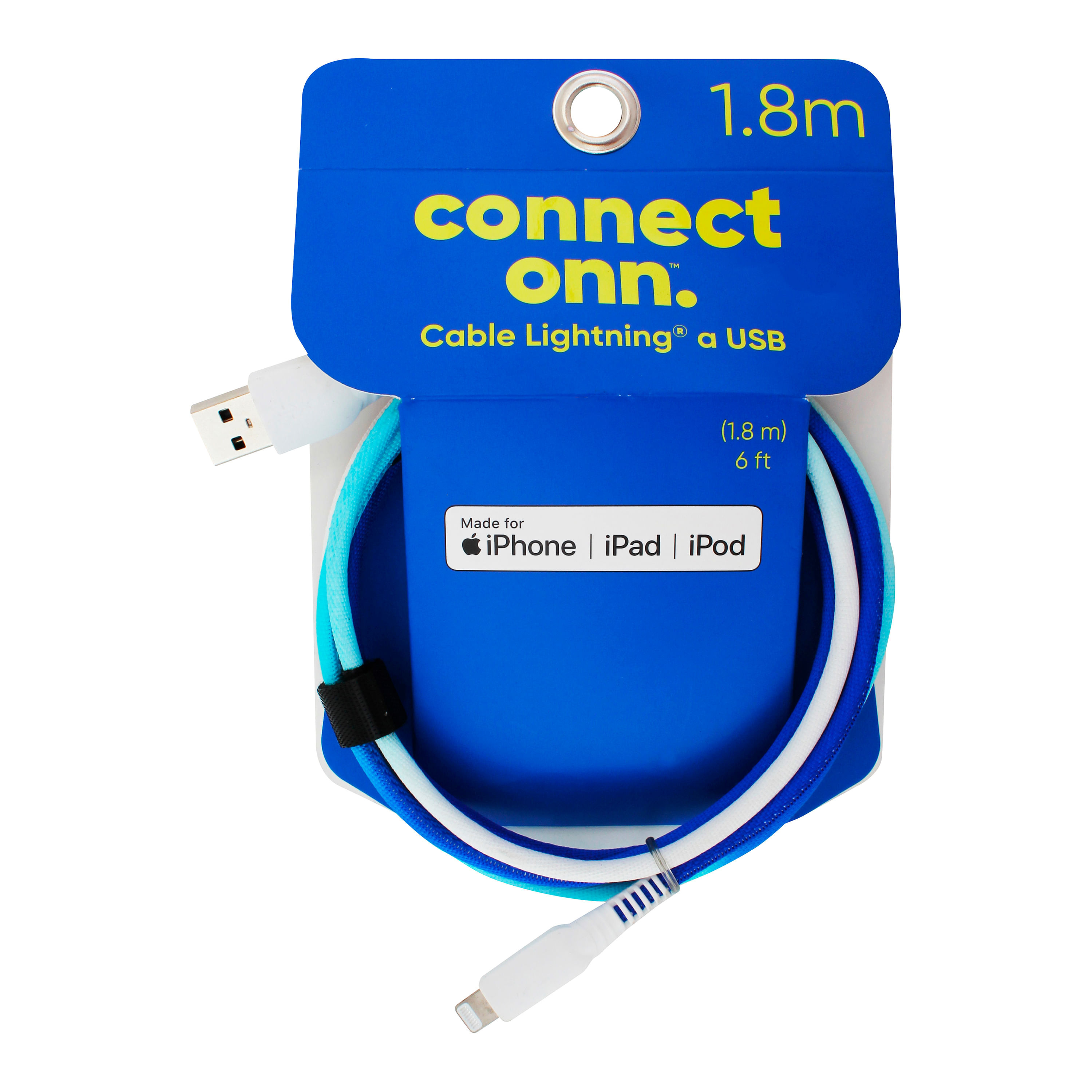 Cable Connect Onn lighting a USB 1.8 m