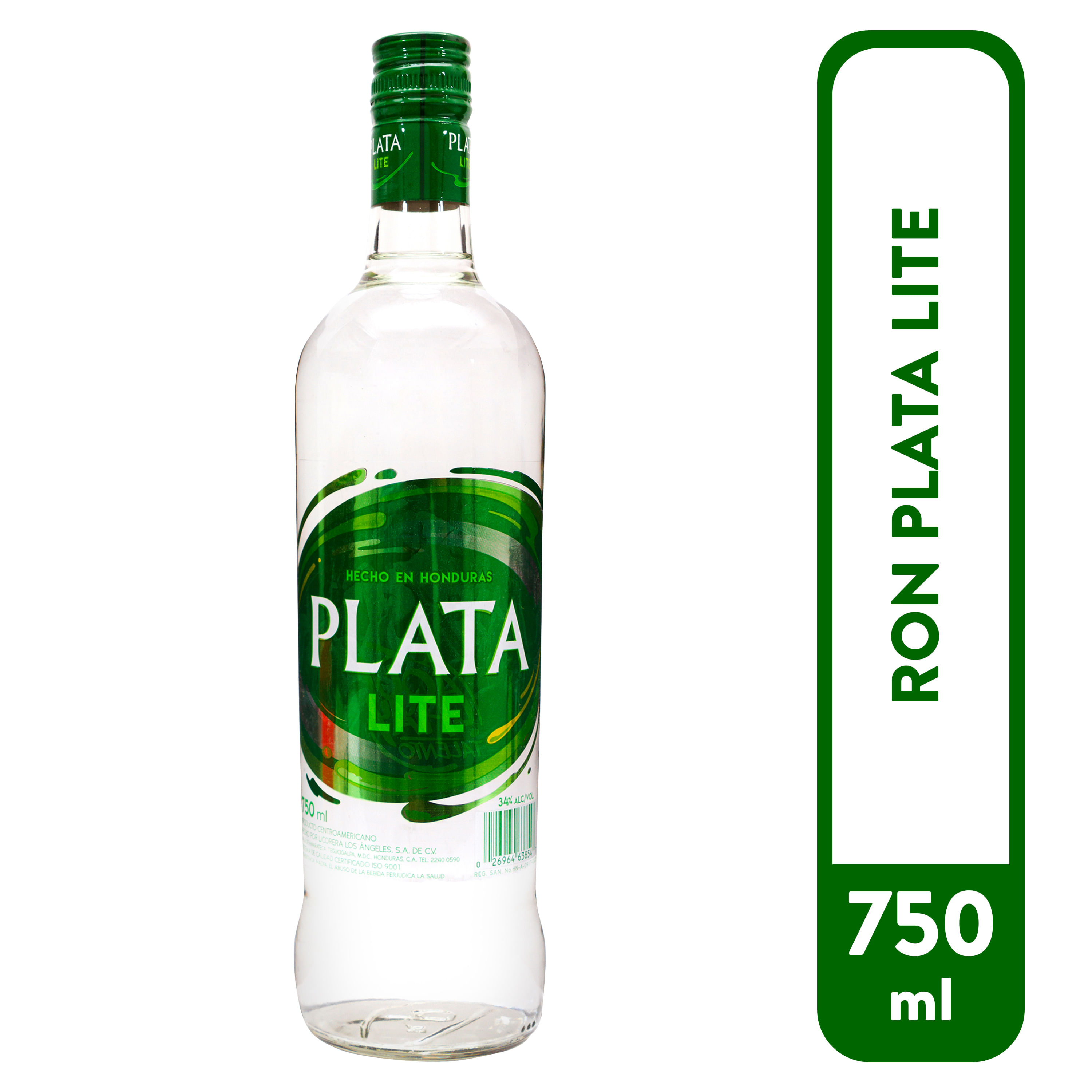 Ron Plata Lite - 750 ml