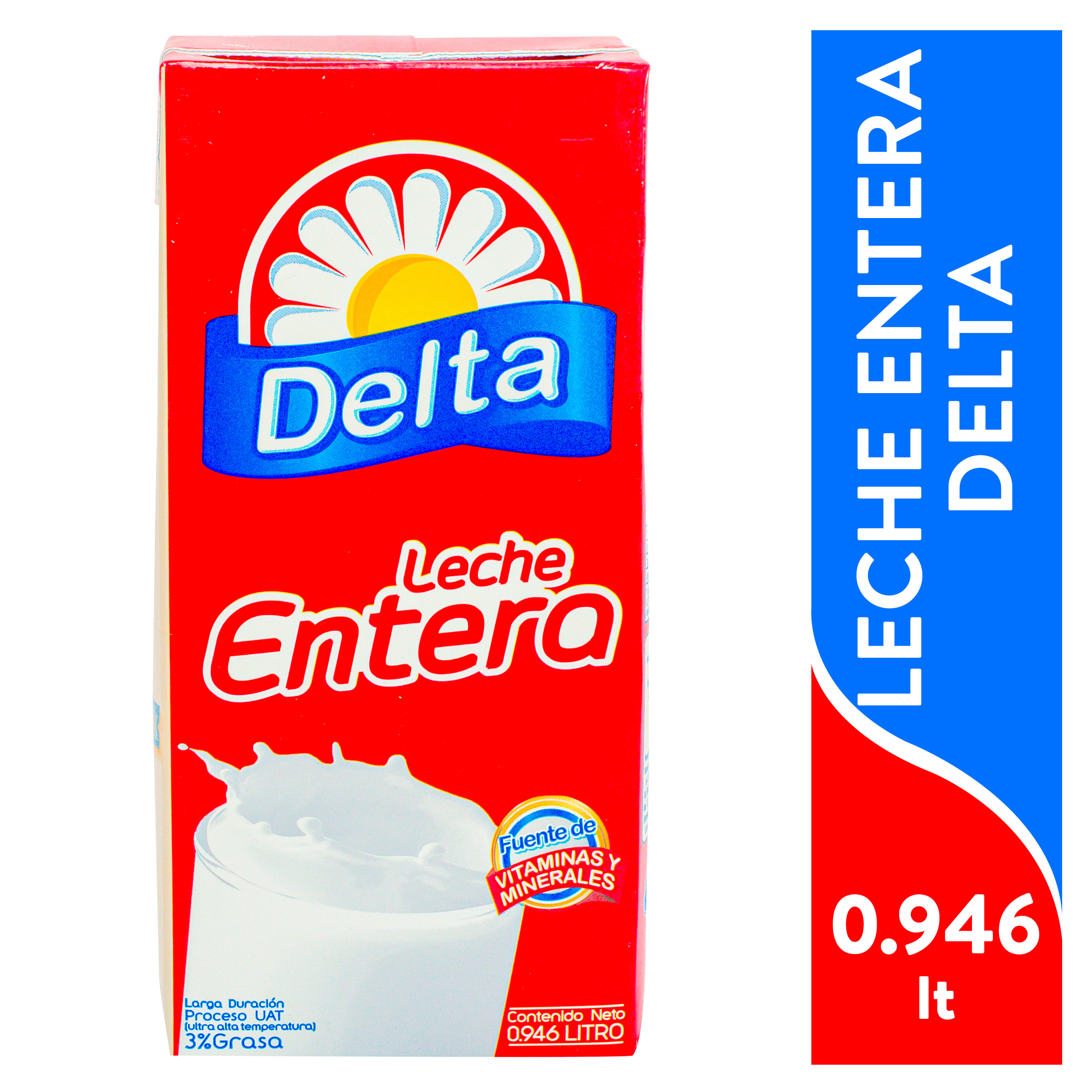 Leche Entera Delta Uht - 946ml