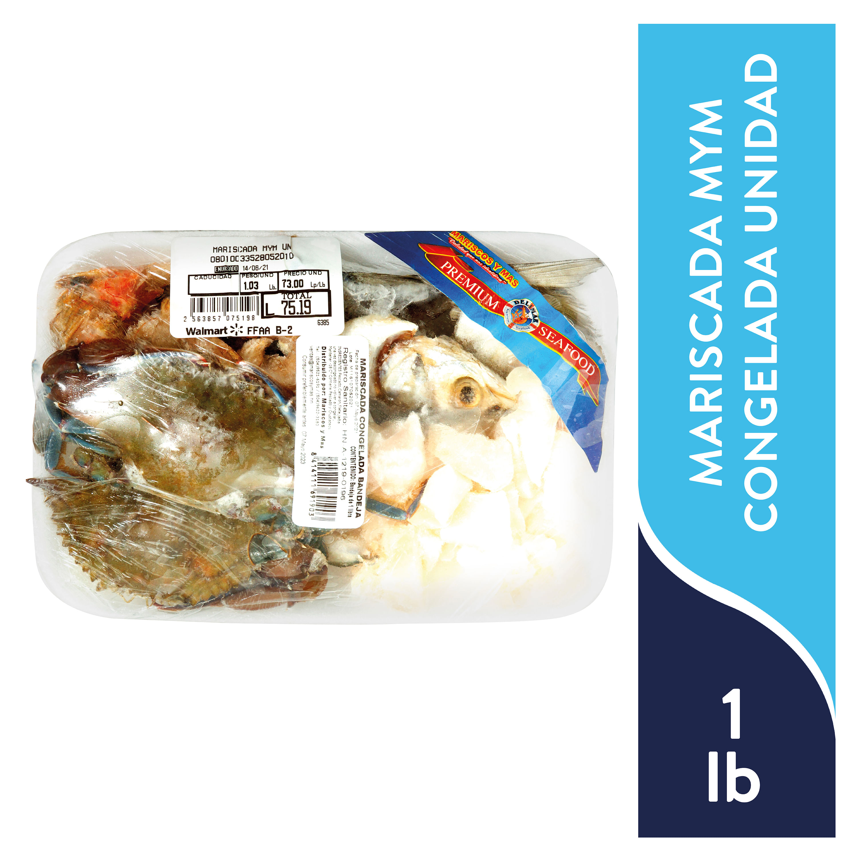 Mariscada Mym Congelada Unidad - Precio Indicado por libra