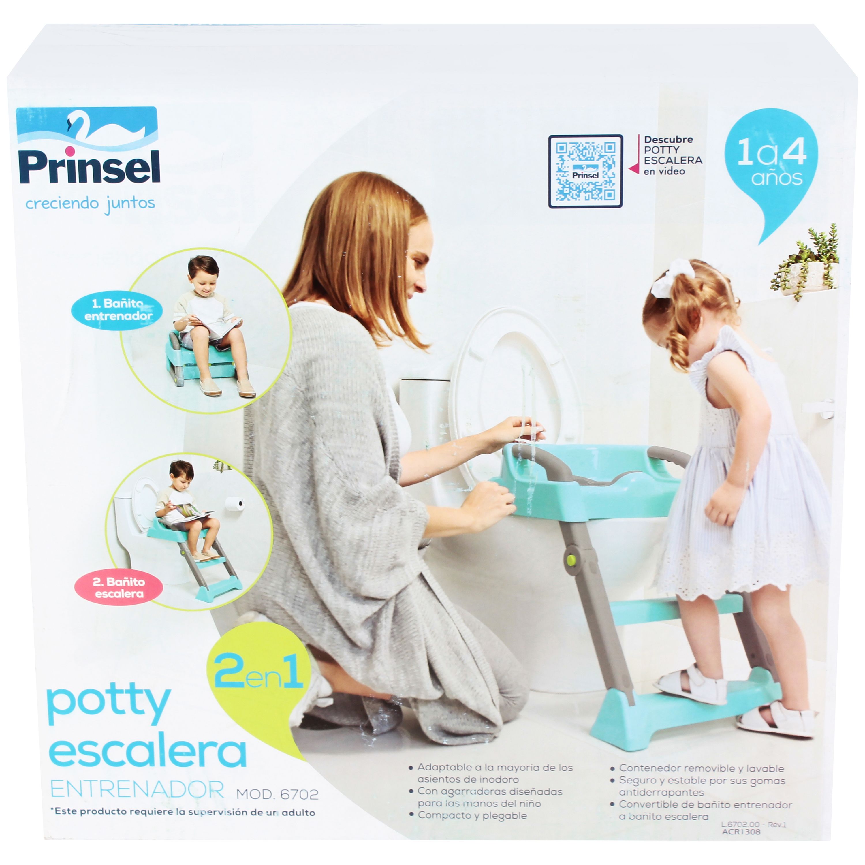 Entrenador De Bano Prinsel Escalera