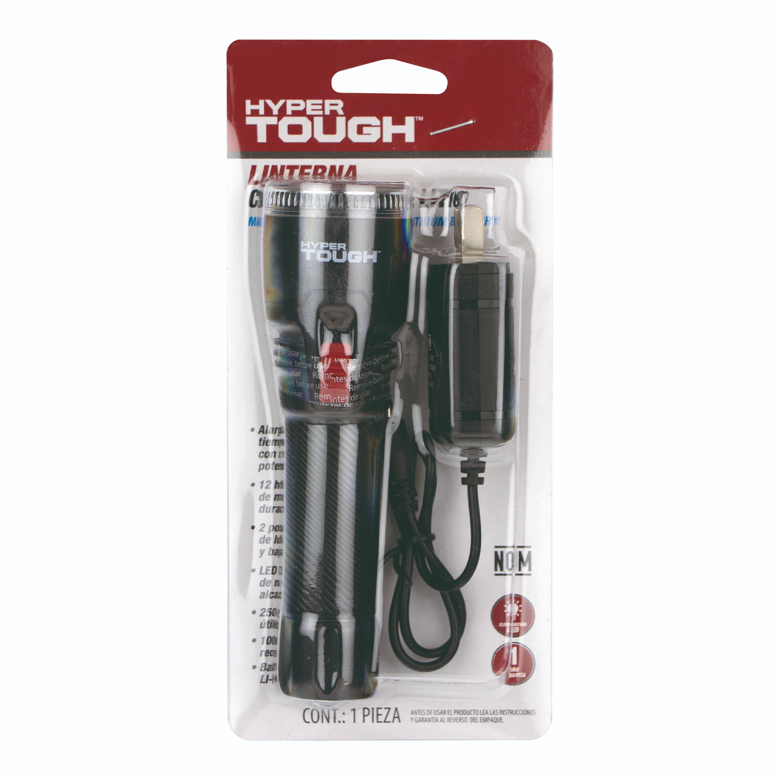 Ht Linterna Con Bateria Litio Led 1w