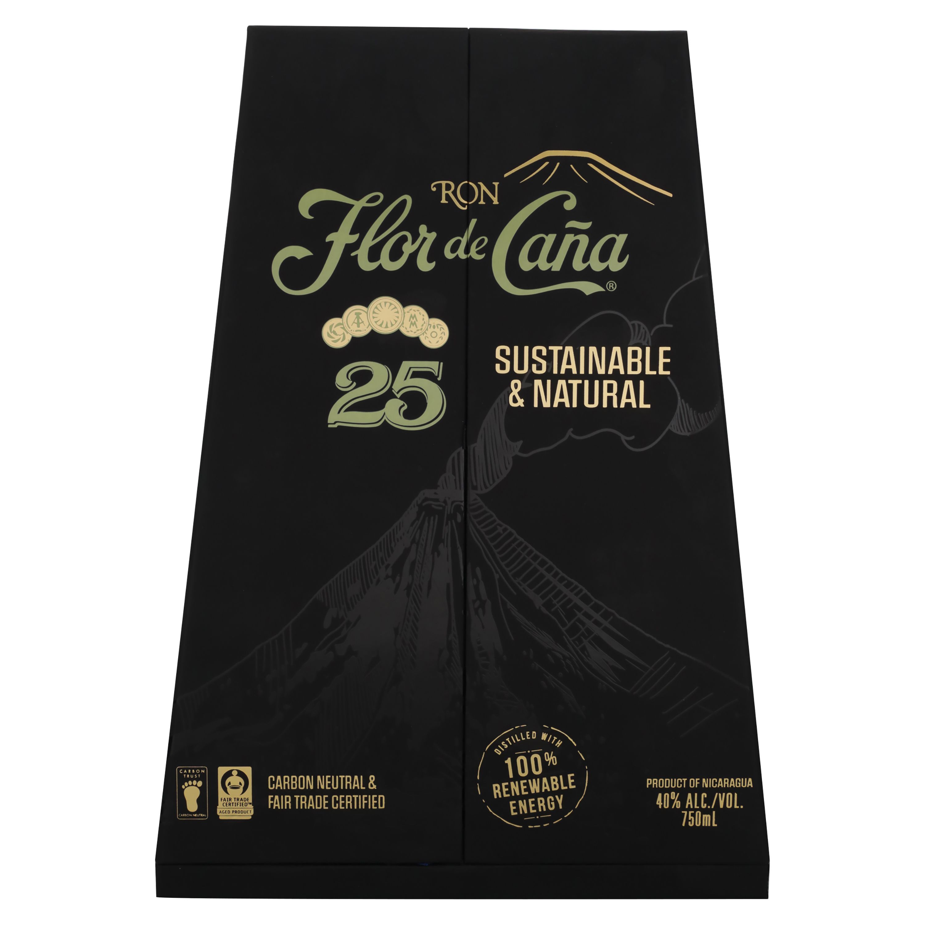 Ron flor de caña añejo 25 años - 750 ml