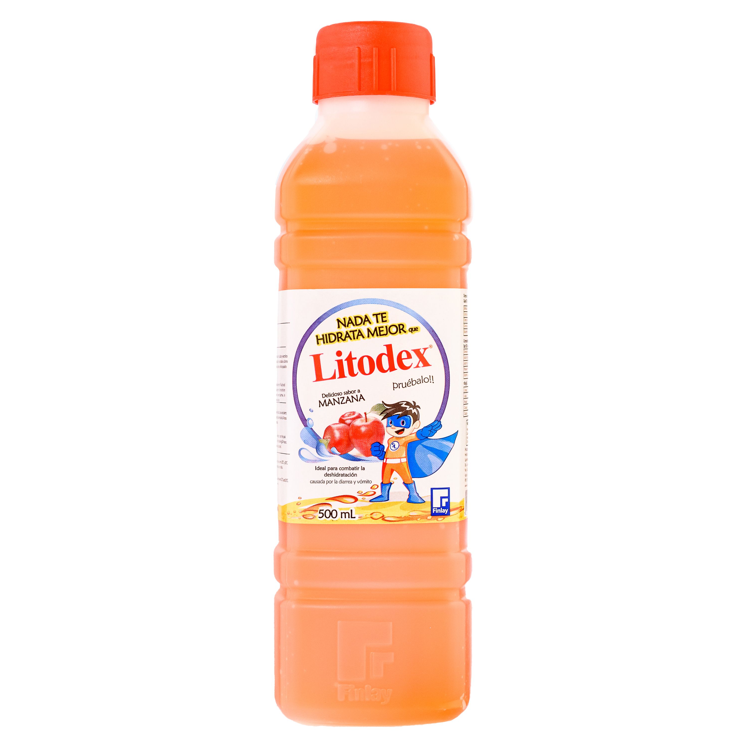 Litodex Suero Pediatric Manzana 500ml-Precio indicado por suero oral