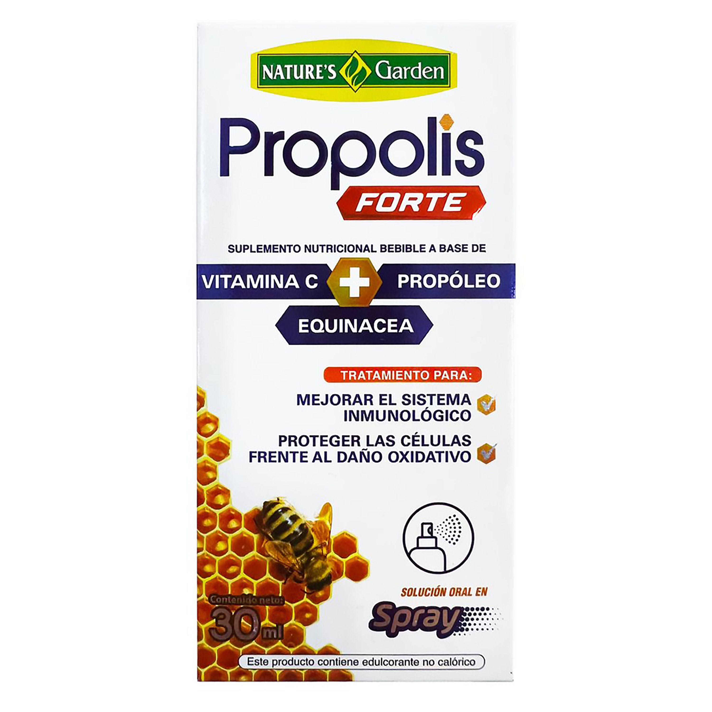 Propoleo Menta Natures Garden 30 Ml-Precio indicado por otros naturales