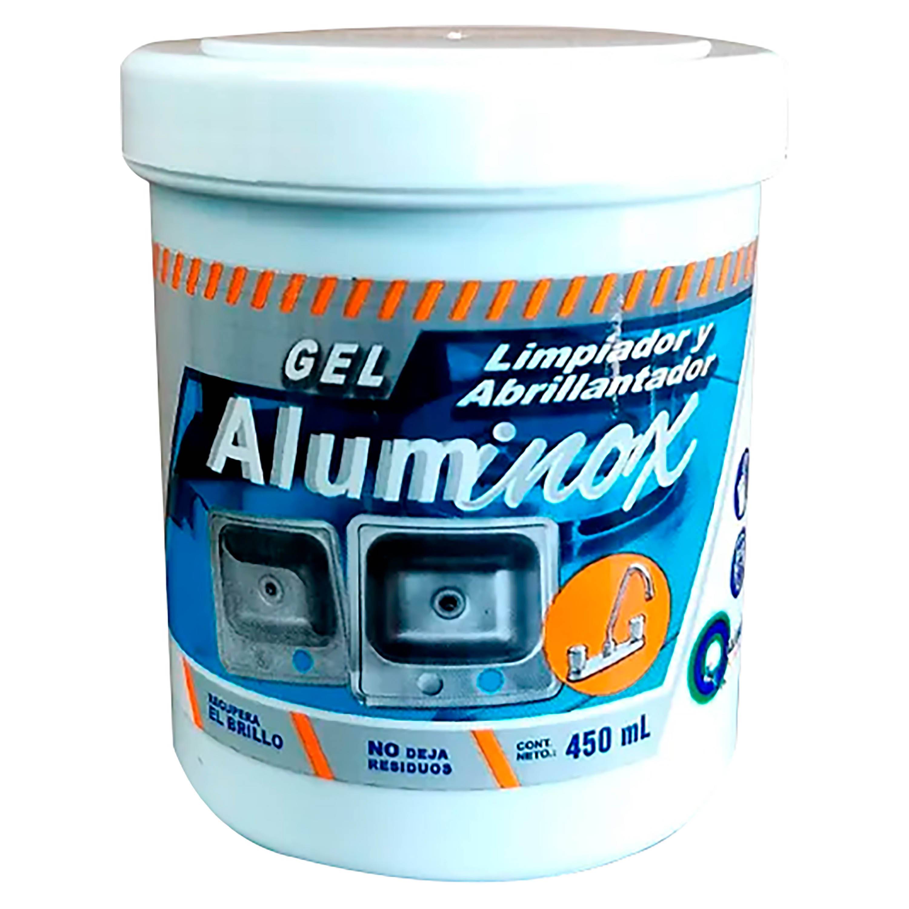Gel Limpiador Aluminox Abrillantador 450ml