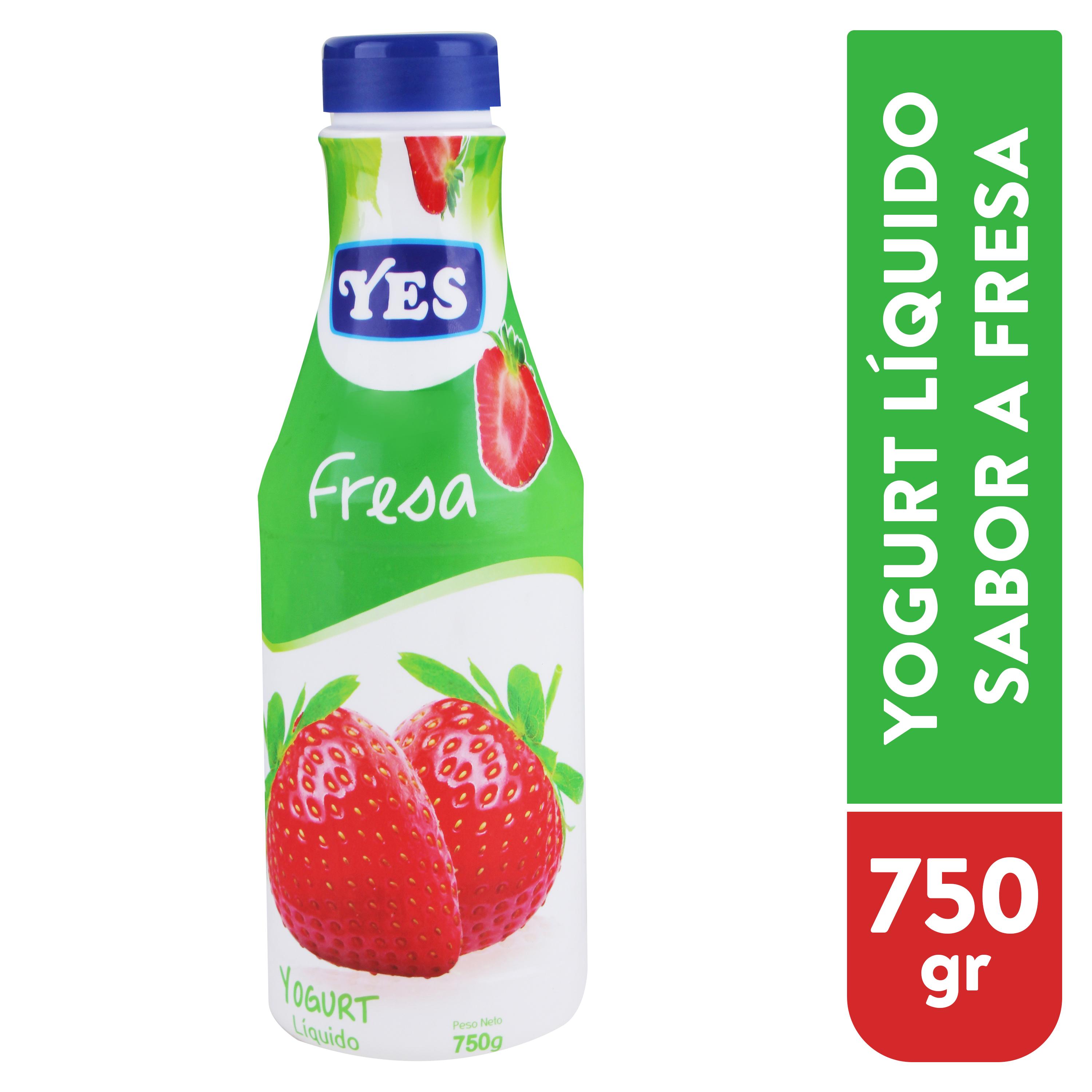 Yogurt Líquido Yes Fresa - 750 g