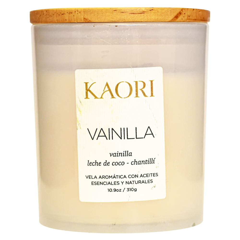 Vela Aromática Kaori Vainilla - 310 g