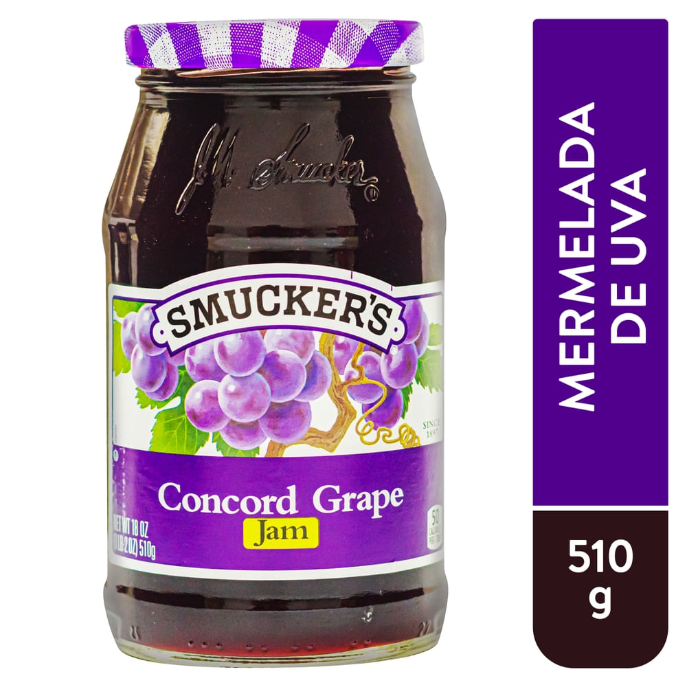Mermelada Smucker's de uva - 510 g