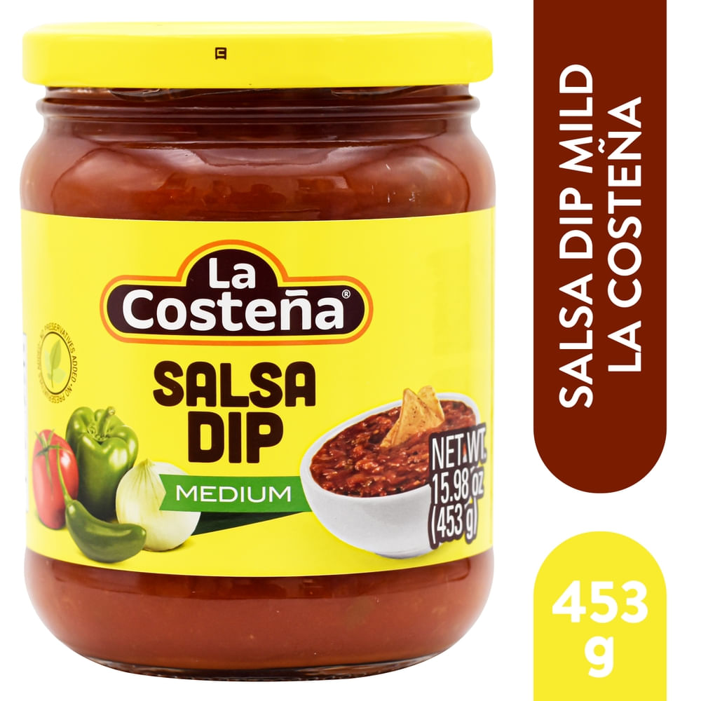 Salsa dip La Costeña medium - 453 g