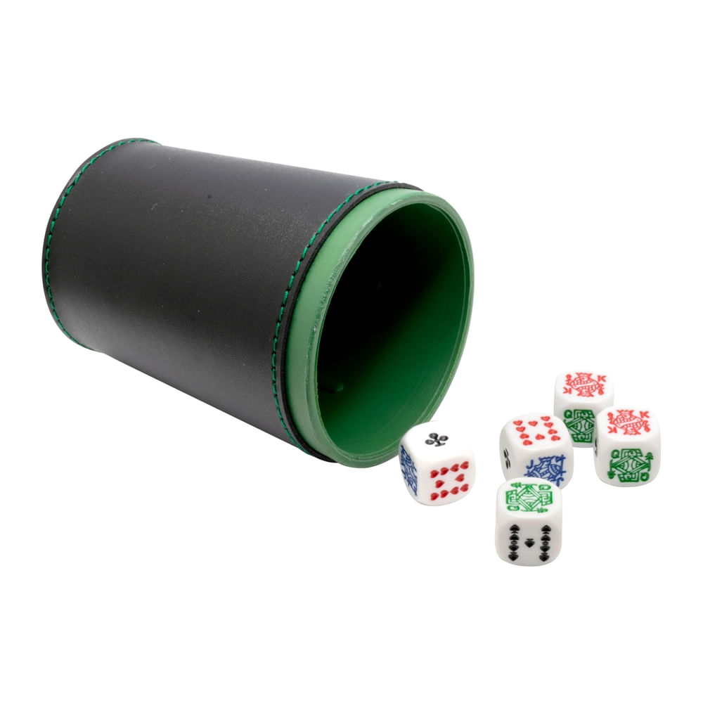 Juego clásico  Novelty Cubilete de dados