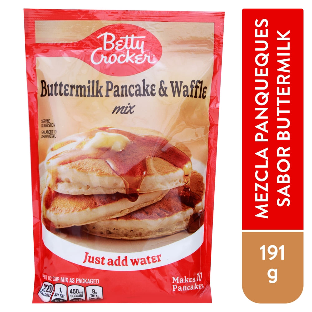 Mezcla Betty Crocker para pancake buttermilk - 191 g