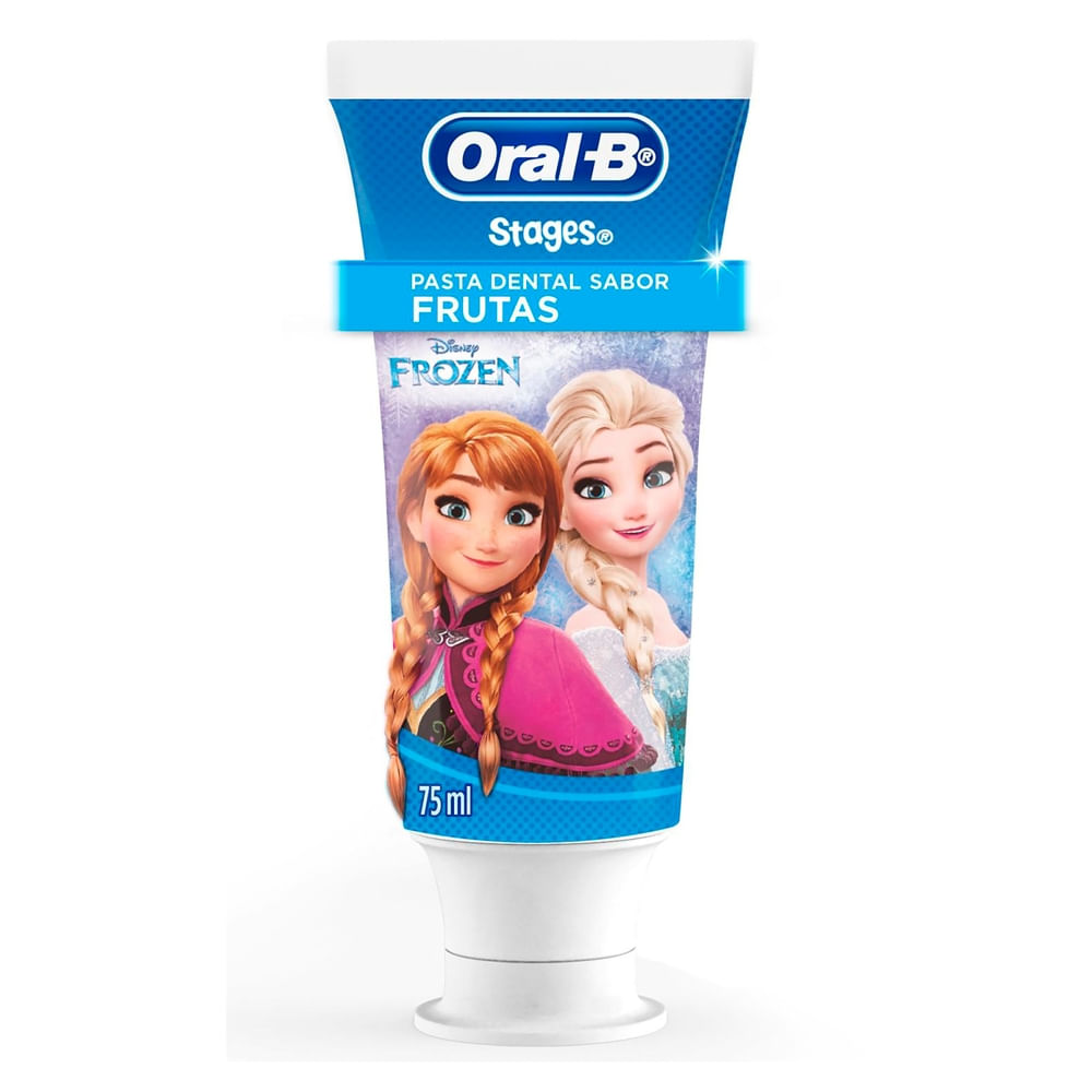 Pasta Dental Oral-B Stages Infantil Frozen Spiderman - 75 ml
