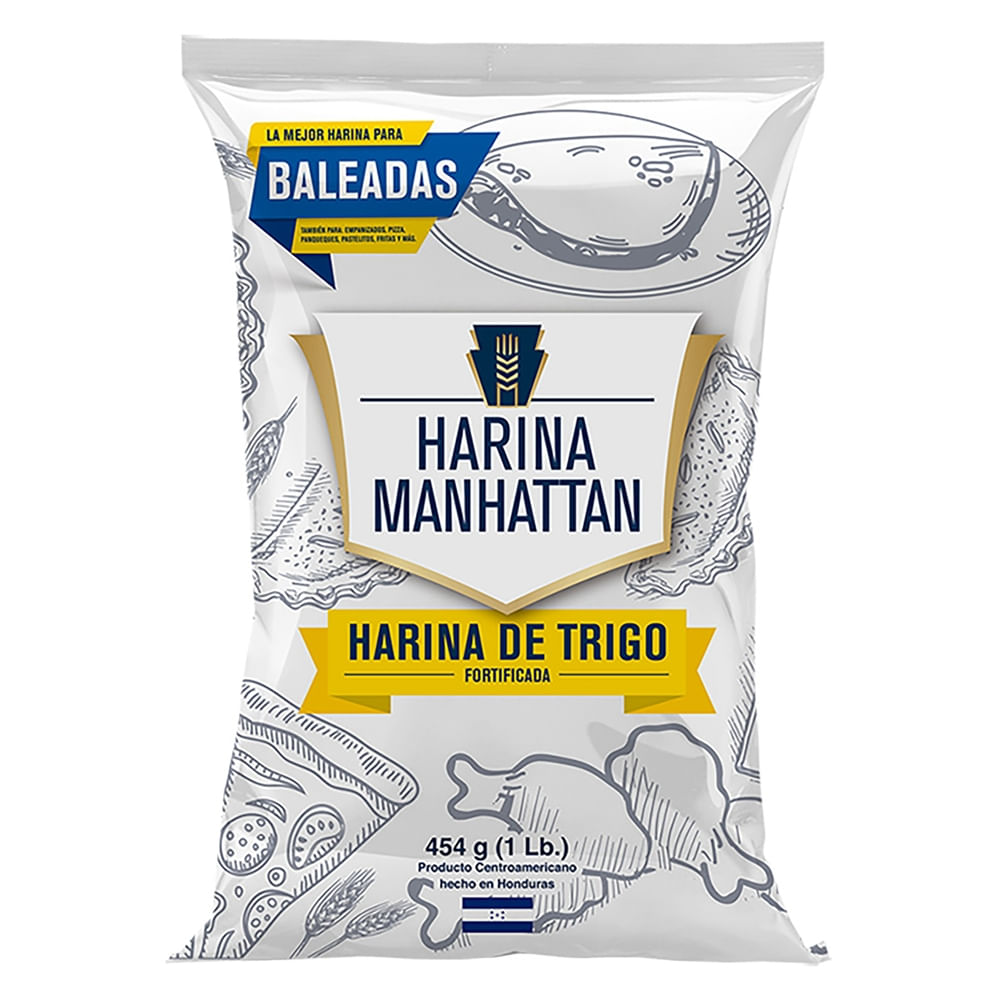 Harina Trigo Manhattan Semi Fuerte - 454 g