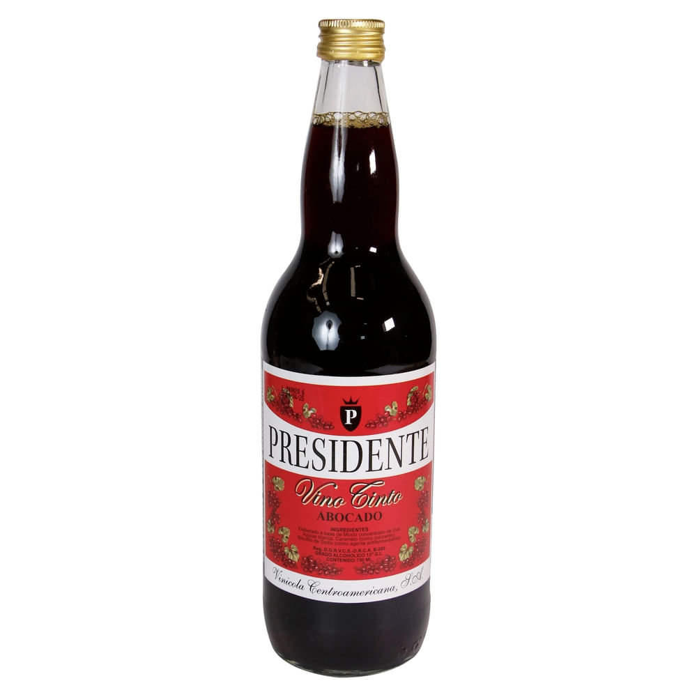 Vino Tinto Presidente 750 Ml