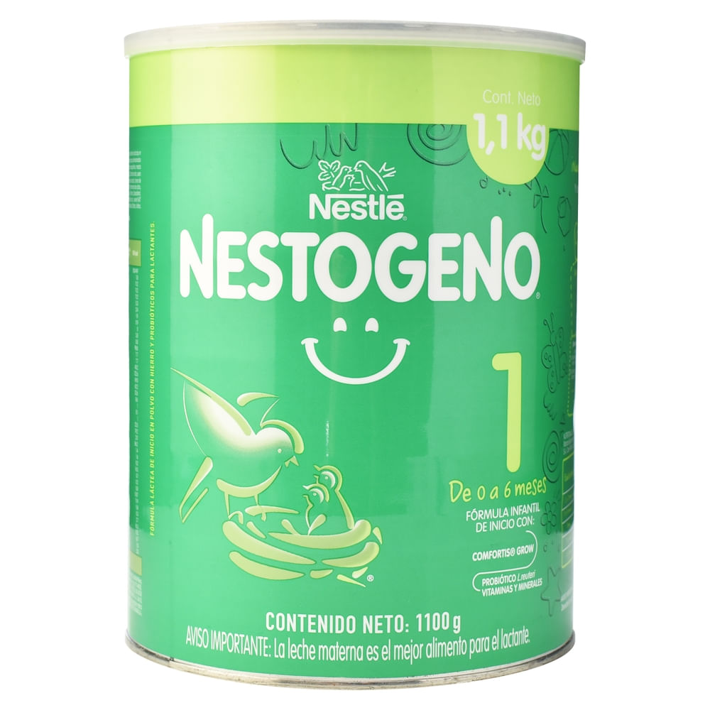 Fórmula para bebé Nestlé Nestogeno 1 - 1100 g-Precio indicado por form inf etapa 1