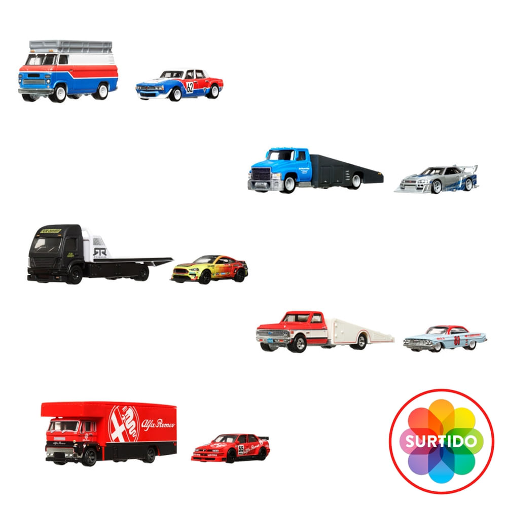 Vehículos Hot Wheels Serie De Team Transport Surtido