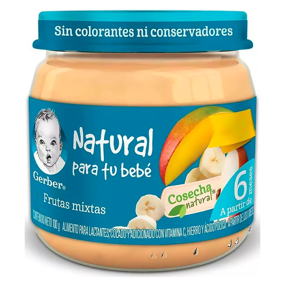 Colado Gerber Frutas Mixtas P2 - 100 g
