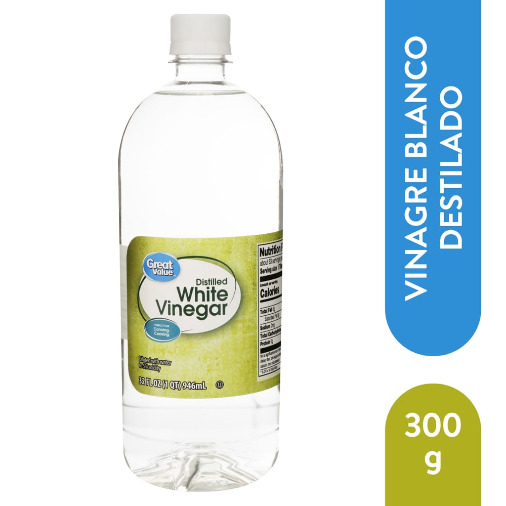 Vinagre Great Value Blanco - 946ml