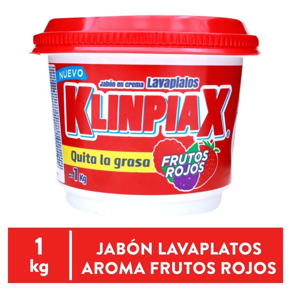 Lavaplatos Klinpiax Frutos Rojos - 1 kg