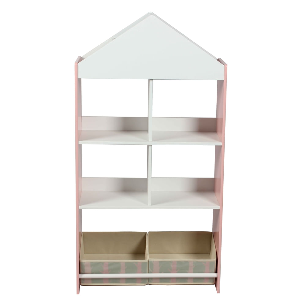 Organizador infantil Mainstays con forma de casita y 6 divisiones