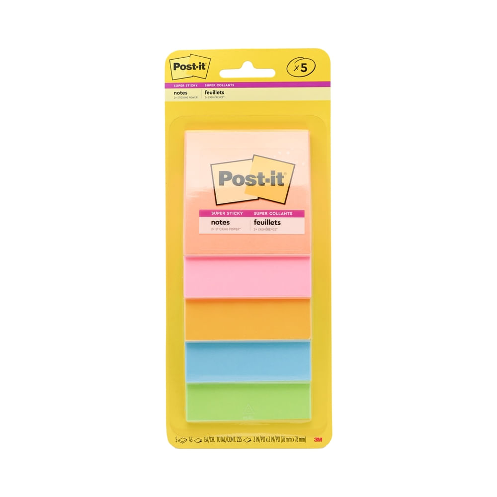 Post It Nota Adhesiva Rio 5U 3X3