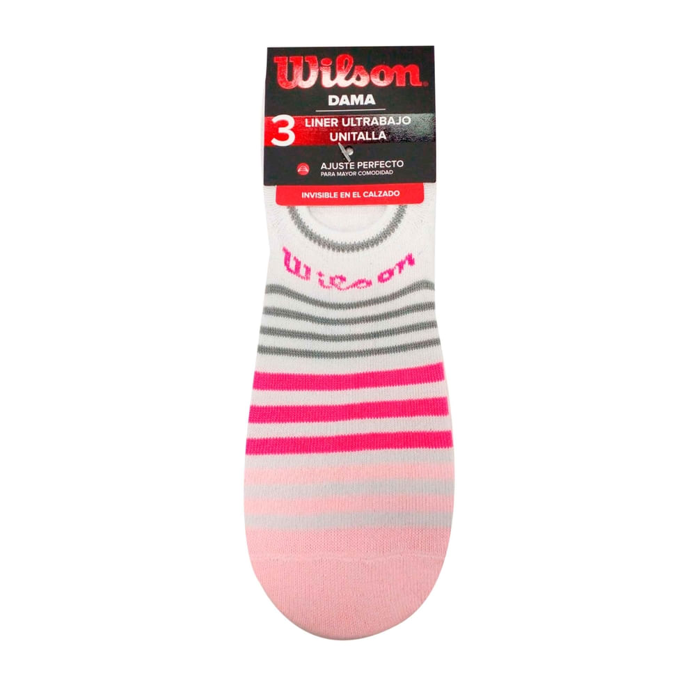 3Pk Liner Dama Wilson Fit Al S Fel