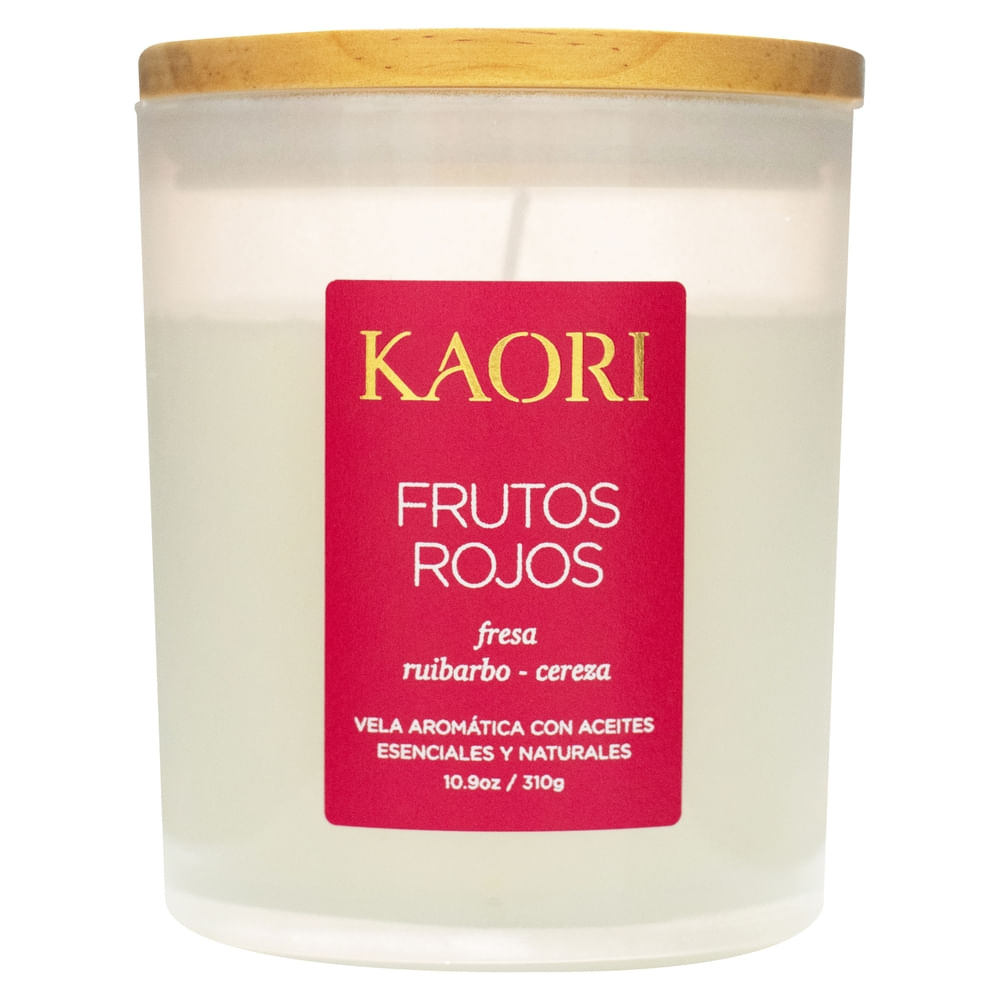 Vela Kaori Frutos Rojos - 310 g