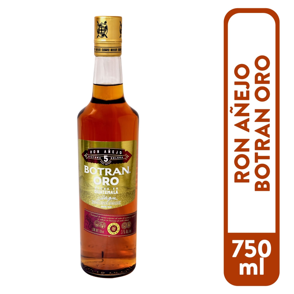 Ron Botran Anejo Oro 5 Años - 750 ml