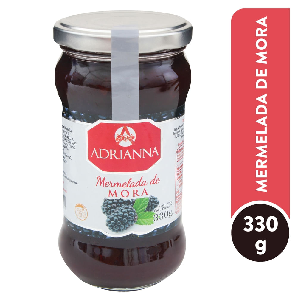 Mermelada Adrianna de mora - 300 g