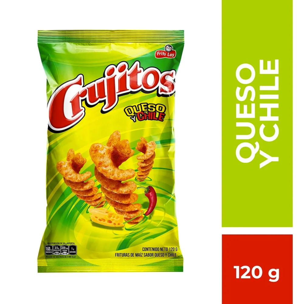 Snack Frito Lay Crujitos Queso y Chile - 120 g