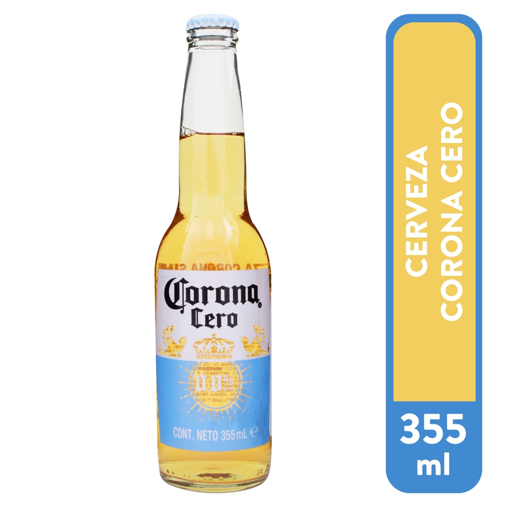 Cerveza Corona Cero - 355 ml