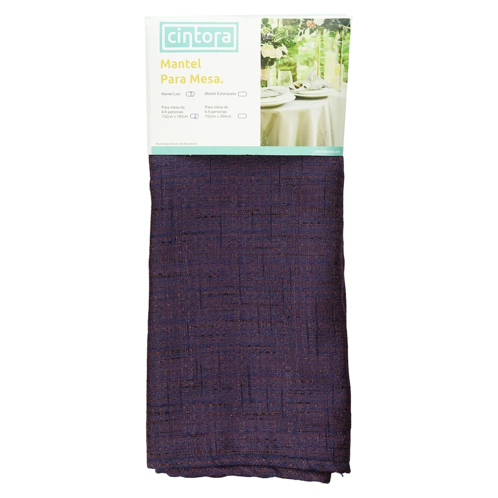 Mantel Liso Para Mesa 4-6 Plazas