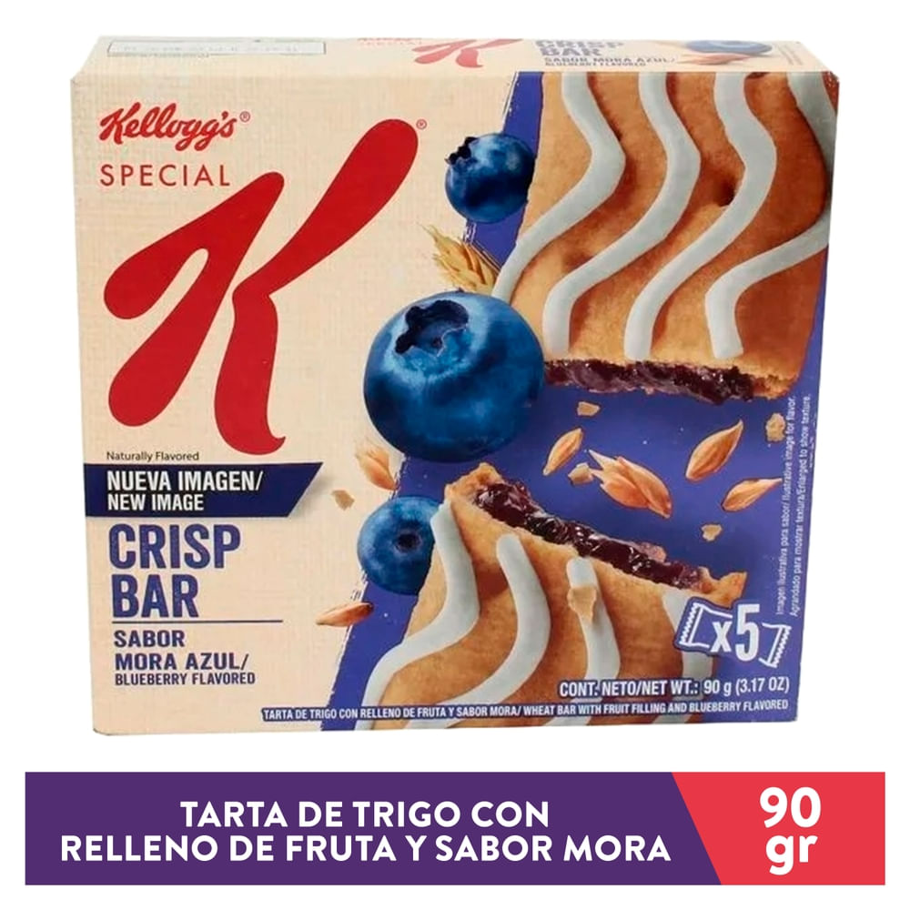 Barra Kelloggs Special Mora Azul 90 G