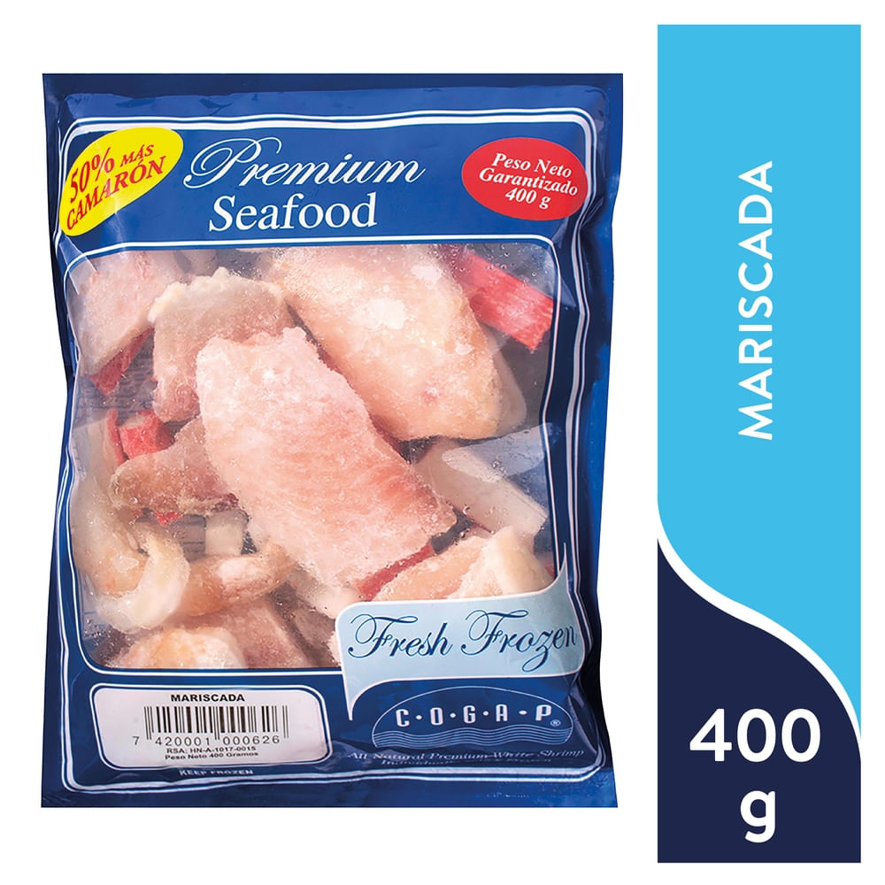 Mariscada Cogap Bolsa Unidad - 400 g