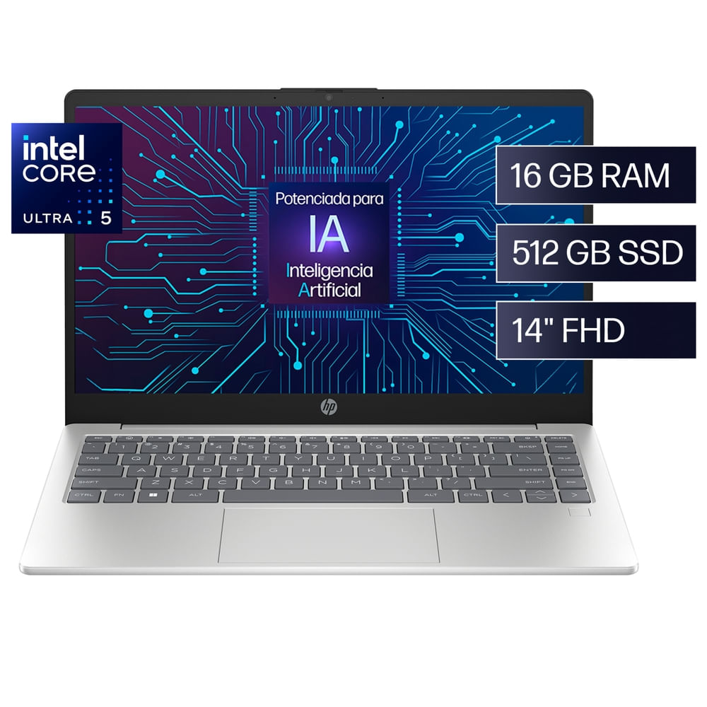 Laptop Ultra HP CI5 16GB RAM 512GB Almacenamiento