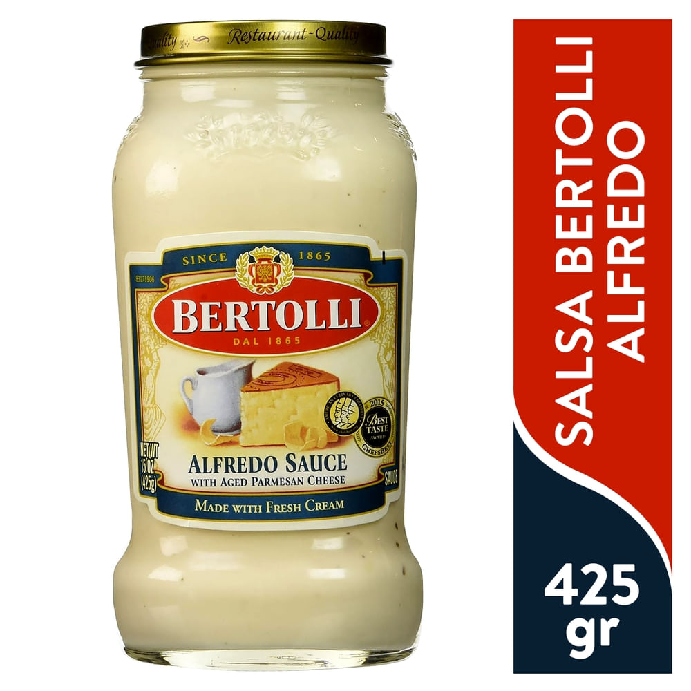 Salsa Bertolli Alfredo - 425 g