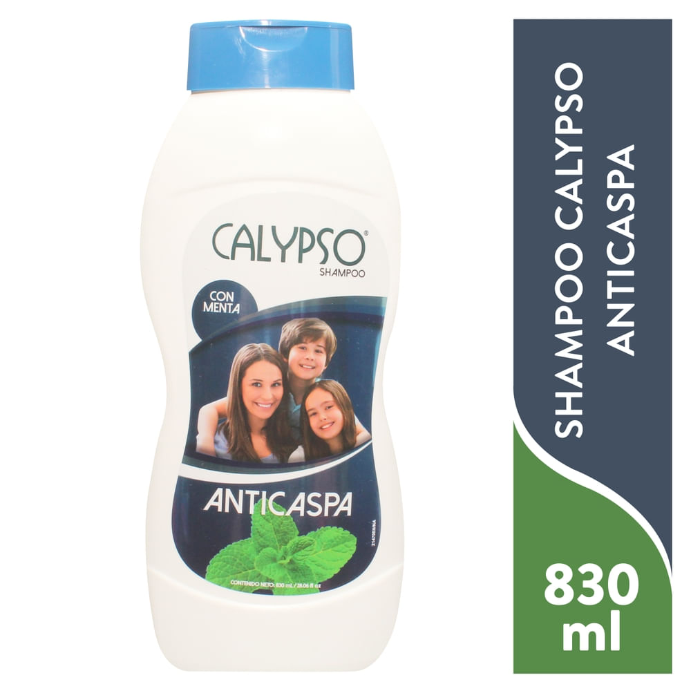 Shampoo Anticaspa Marca Calypso 2 En 1 - 830ml