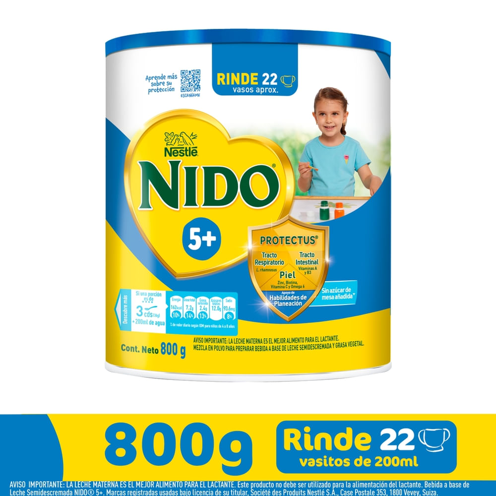 Alimento Complementario NIDO® 5+ – Lata 800g