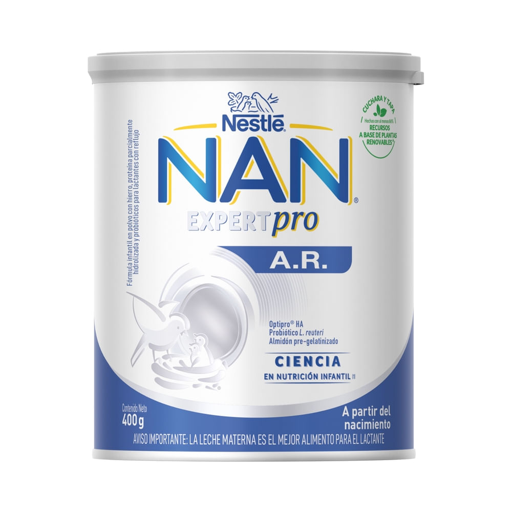 NAN® EXPERTPRO A.R. Lata - 400 g-Precio indicado por form.inf anti-reflu
