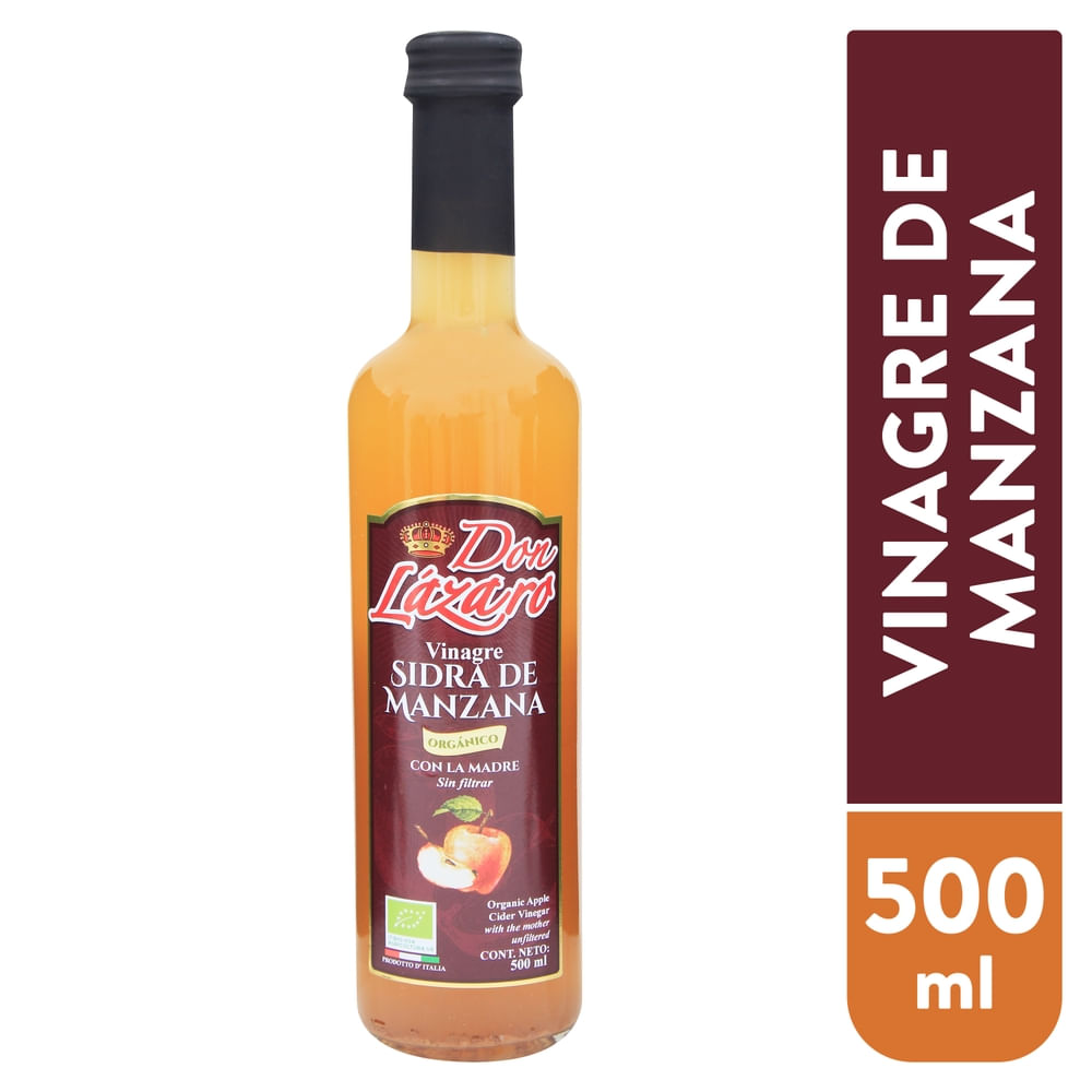 Vinagre Don Lazaro Manzana Organic 500ml