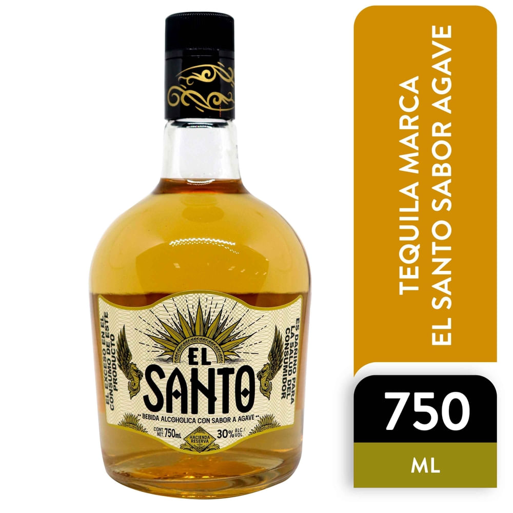 Tequila El Santo Sabor Agave - 750 ml