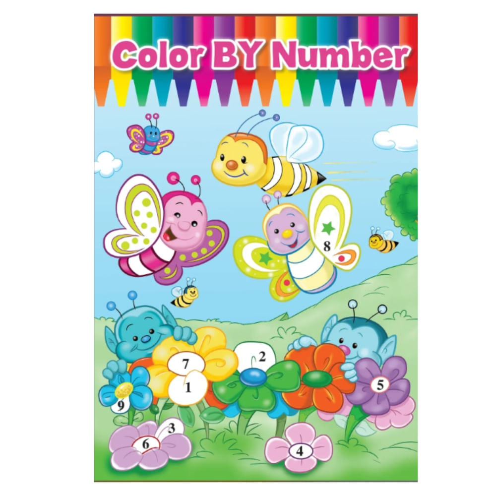 Libro Colorear Vsp Por Numeros