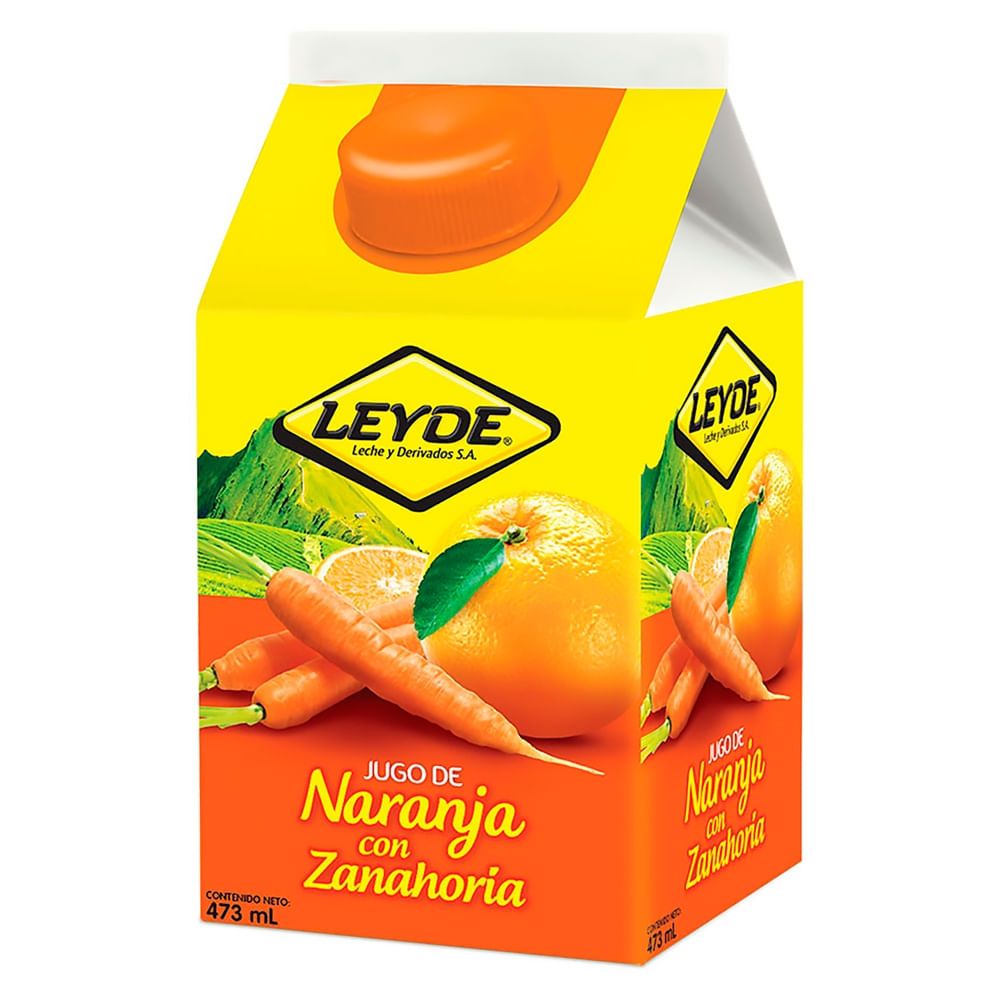 Jugo Leyde Naranja Zanahoria 500 Ml