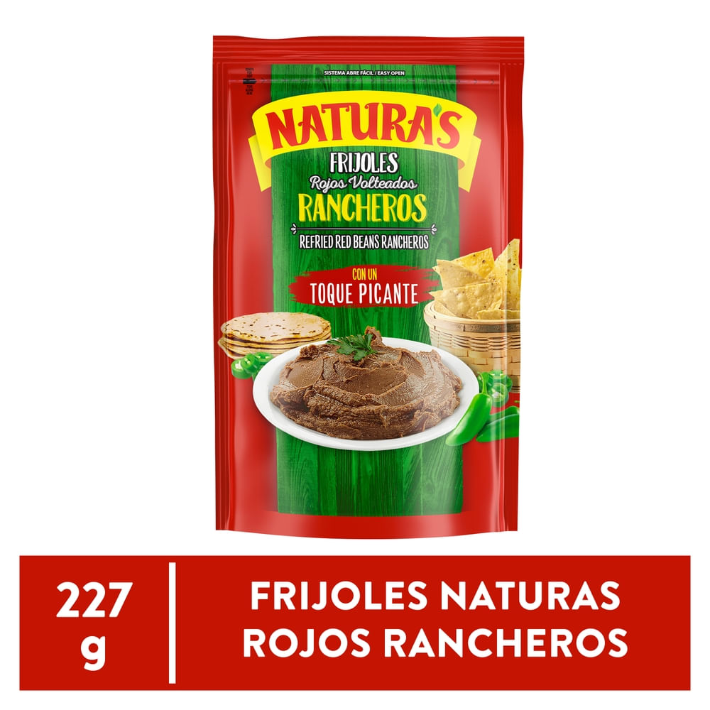 Frijoles Naturas Rojos Rancheros en Lata - 227 g