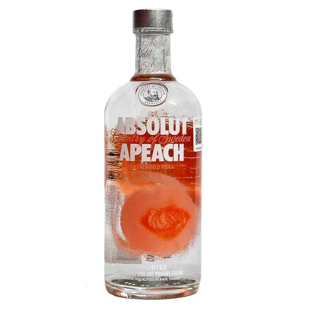 Vodka Absolut Apeach - 750 ml