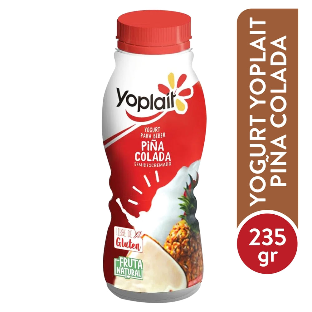 Yogurt Yoplait Liquido Sabor Piña Colada - 235 g