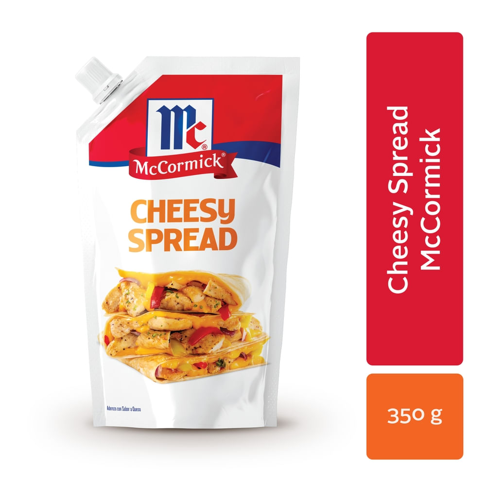 Aderezo Cheesy Spread McCormick Doypack 350 g
