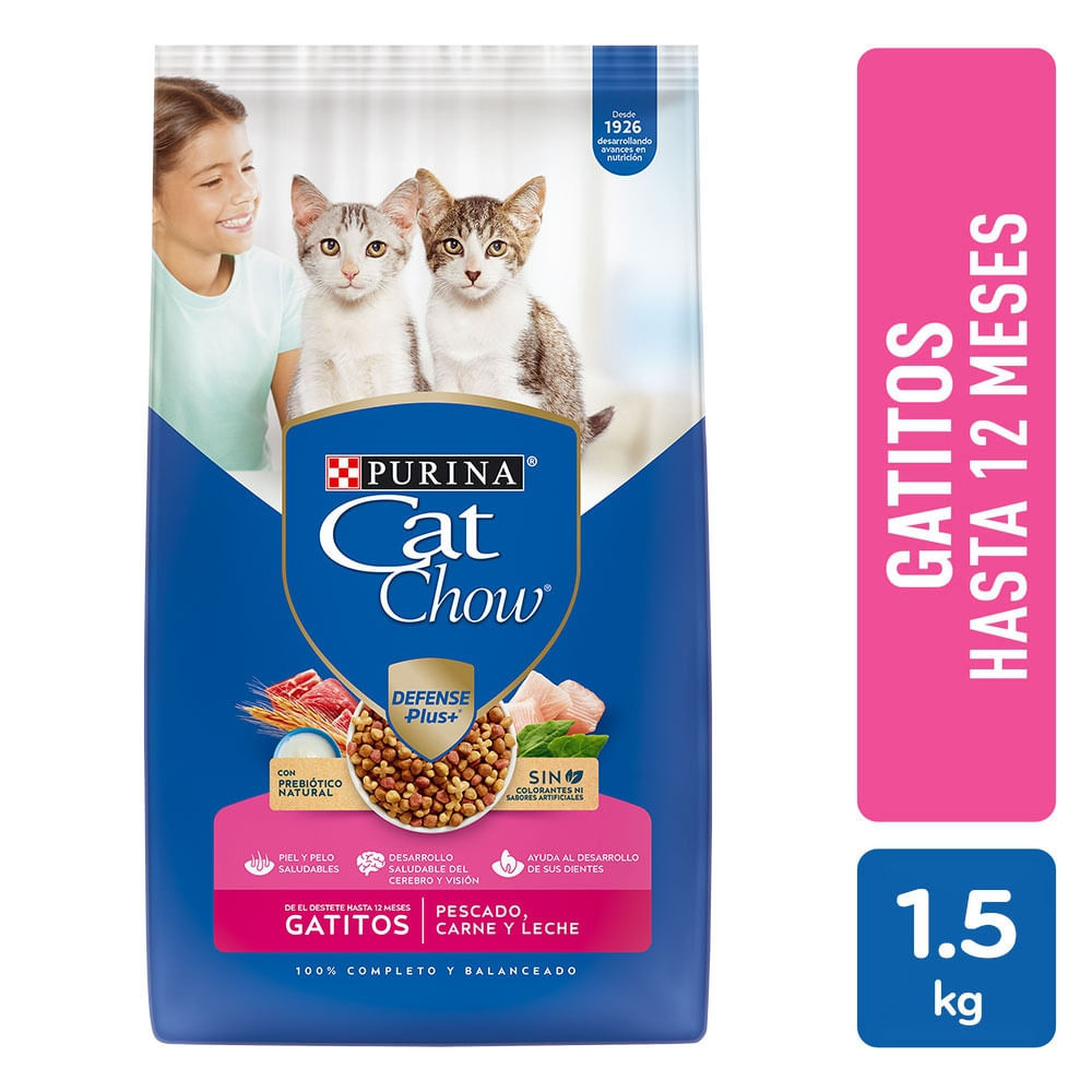 Alimento para gatitos Purina Cat Chow - 1.5 kg
