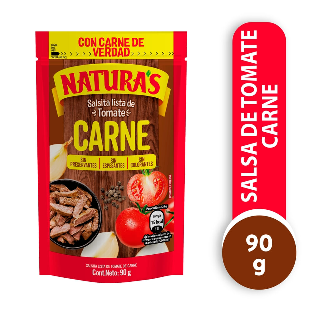 Salsa Natura's Carne en Pasta - 90 g